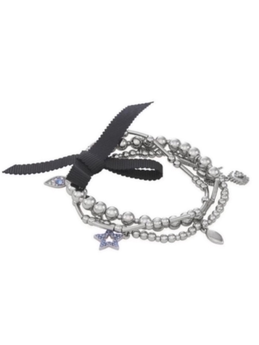 Stretch Bracelet Set Star Evil Eye